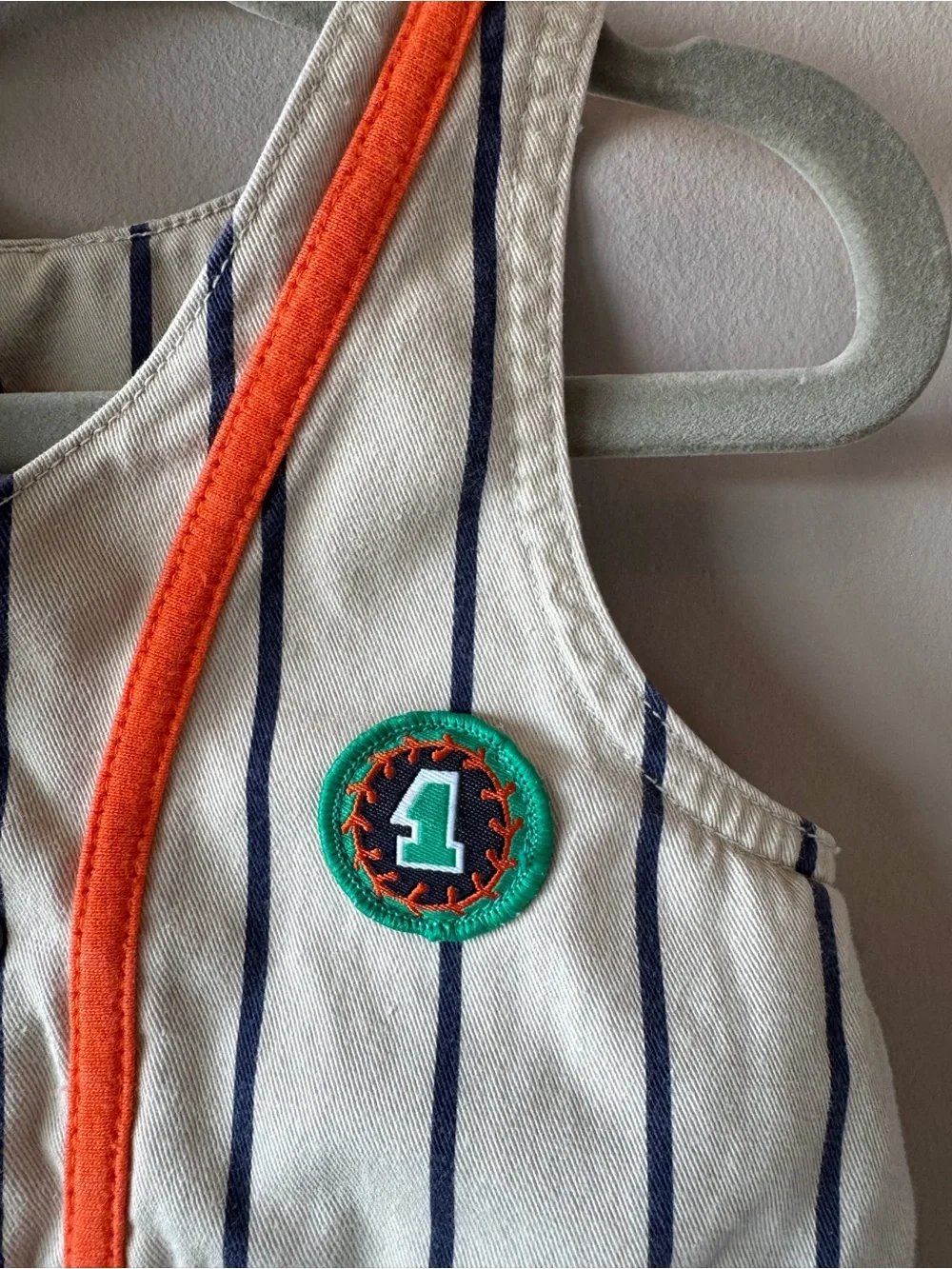 Gymboree Vintage Rainbow Tag Baseball Colorblock Bubble Size‎ 6-12 months/infant